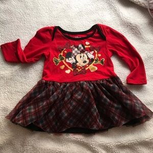 Minnie Plaid Tulle dress.